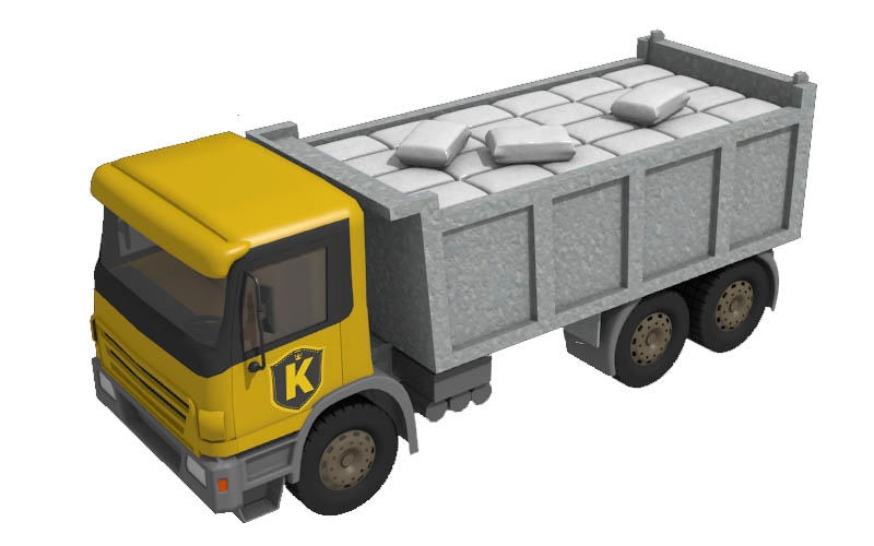 Quelles sont les tailles des camions assurant les livraisons ?