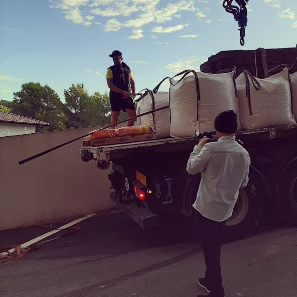 Gravillons blancs livraison Rognac