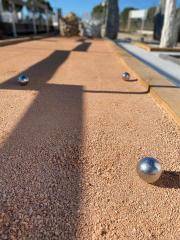 Les sables pétanque comme revêtement terrain de pétanque à Marseille