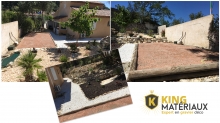 Notre zone d'activité pour ce service Aménagement extérieur pour faire des bordure pierre a gabions